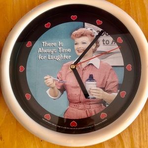 I Love Lucy collectible wall clock